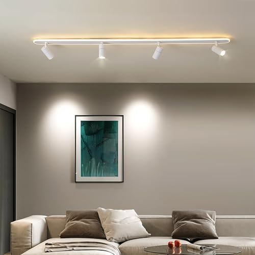 Jaycomey 433in Dimmable LED Ceiling Light with Remote Control White