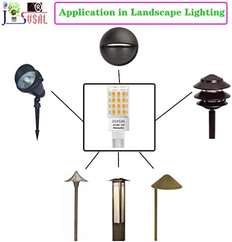 T5 T10 Wedge Base LED Bulb 6W 650lm 4-Pack