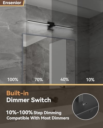 Ensenior 32 Inch Dimmable Vanity Light with 5CCT