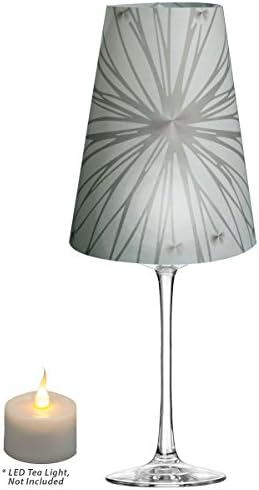 Royal Designs Vellum Tea Light Lampshade Set of 20