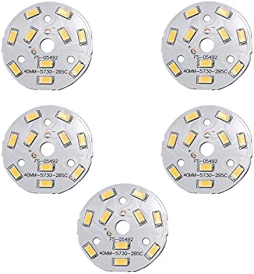 Othmro 5Pcs 40mm Dia High Power LED Chip Bulb