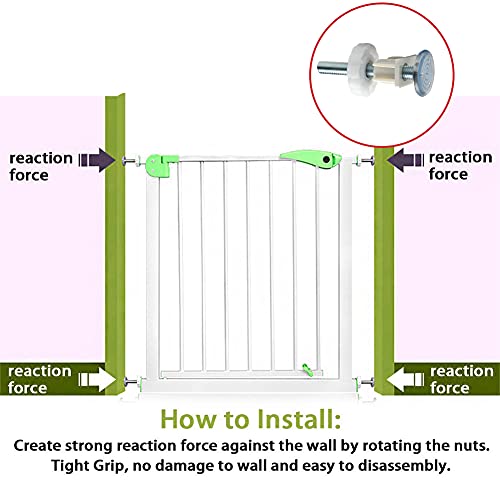 Tookie 4pcs M10 Threaded Spindle Rods Replacement