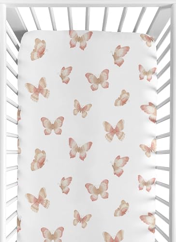 Sweet Jojo Designs Boho Butterfly Crib Sheet