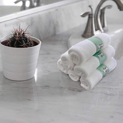 HIPHOP PANDA 2 Layer Bamboo Rayon Baby Washcloths 6 Pack