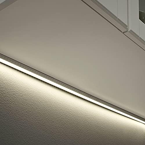 LED Strip U Channel Diffuser 10-Pack 656FT Surface Mounted Tape Light