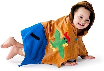 Kidorable Pirate Hooded Towel for Boys 100 Cotton 0-2 Years