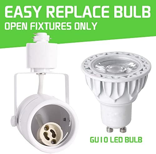 10W H Track Lighting Heads Dimmable LED for Accent Lighting 16Pack