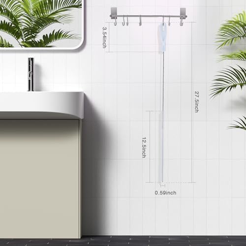 Haomaomao 276 Inch Flexible Drain Brush Cleaner