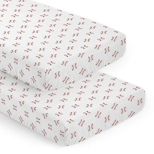 Sweet Jojo Designs Americana Sports Crib Sheet Set
