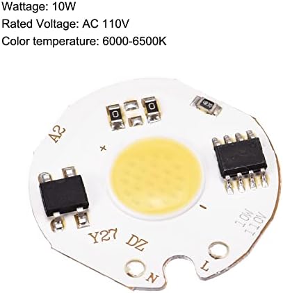 MECCANIXITY 10W Cool White LED Chip Bulb 2 Pack 1