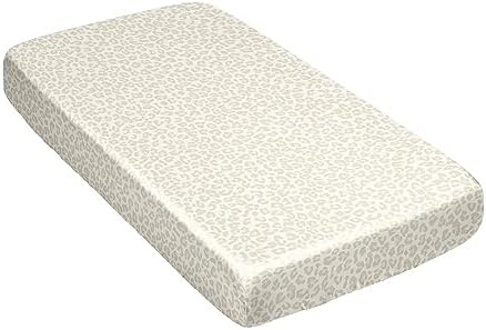 Sweet Jojo Designs Shabby Chic Leopard Print Crib Sheet