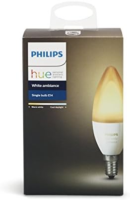 Philips Hue White Ambiance E12 LED Candle Bulb 6W Dimmable Smart Light