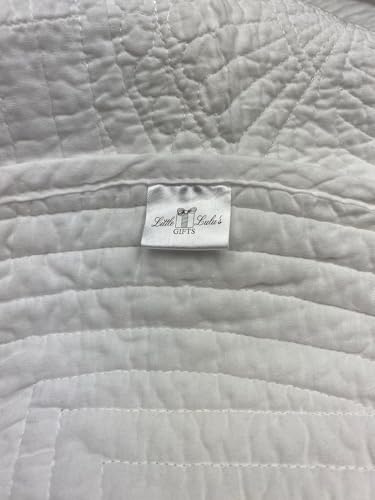 Personalized Baby Quilt with Monogram for Toddler or Baby Girl