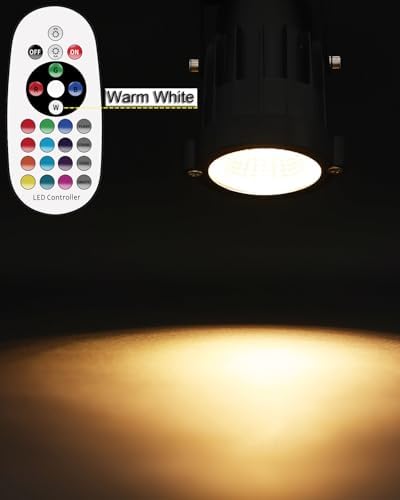 Motrackcao RGBW Track Light Heads 12W 16 Pack