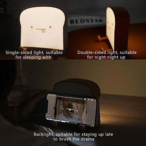 QANYI Cute Night Light LED Lamp with Rechargeable