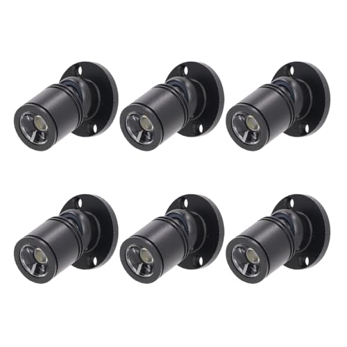 KONPWAY 12V Dimmable LED Mini Spotlights - 15W Pack of 6