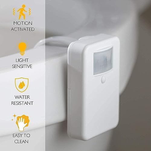 Witshine Toilet Night Light with 16 Color Sensor