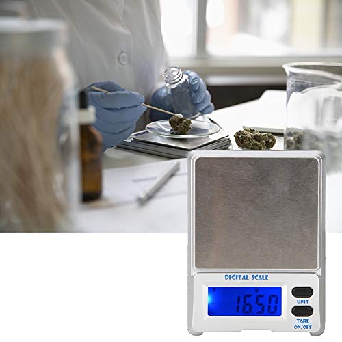 Portable Digital Scale with Tare Function and Low Battery Alarm