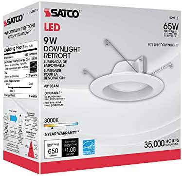 Satco S29313 LED Downlight Retrofit 98W White