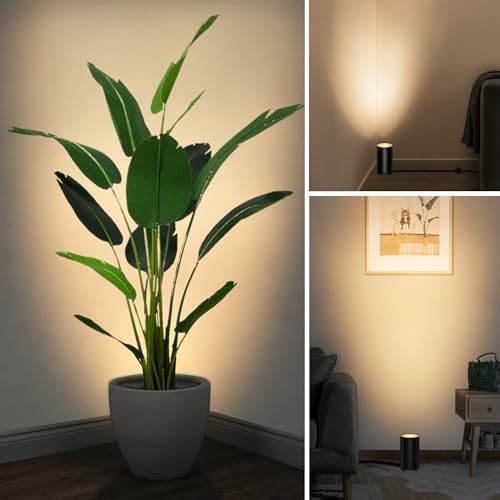 SUNVIE 2 Pack Floor Can Light with GU10 Bulbs