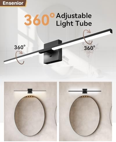 Ensenior 32 Inch Dimmable Vanity Light with 5CCT