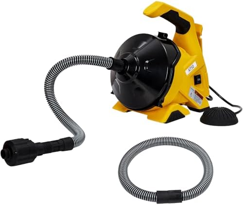 GarveeTech 30 Foot Auto Feed Electric Drain Auger