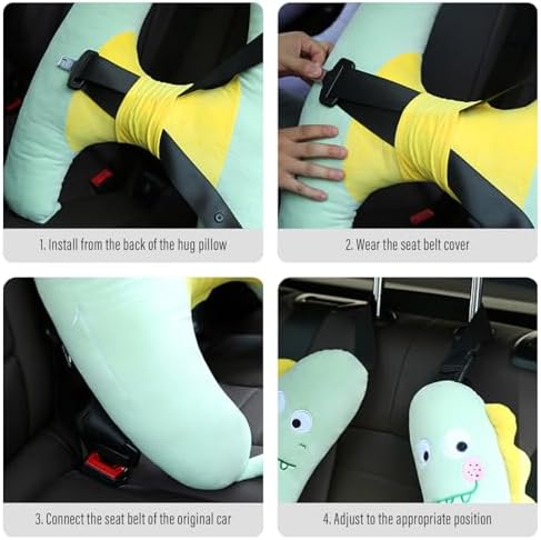 H-Shape Car Head Support for Kids and Adults