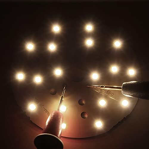 MECCANIXITY 9W COB LED Light Chip 4Pcs Warm White