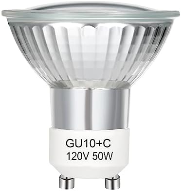 120V 50W Dimmable GU10 Warm White Light Bulb for Candle Warmers