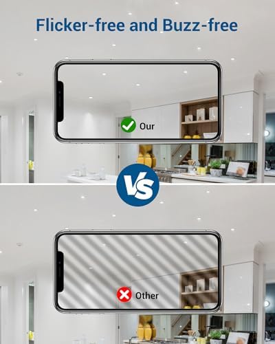 DEWENWILS 10-Pack Dimmable GU10 LED Bulbs 5000K 7W 500LM