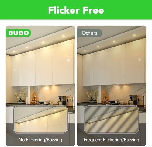 BUBO GU10 LED Bulb 50W Equivalent 650 Lumens 10 Pack