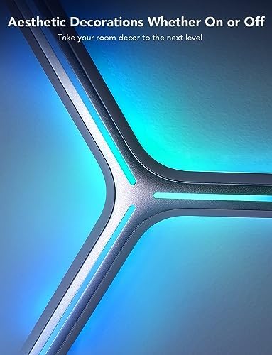 Govee Glide Y Lights 7 Pack RGBIC LED Wall Lights 1