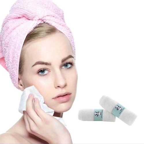 HIPHOP PANDA 2 Layer Bamboo Rayon Baby Washcloths 6 Pack