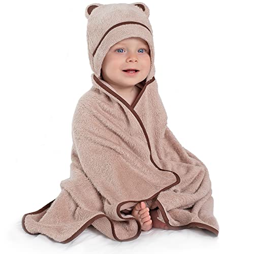Premium Baby Bath Towel with Bamboo Hood