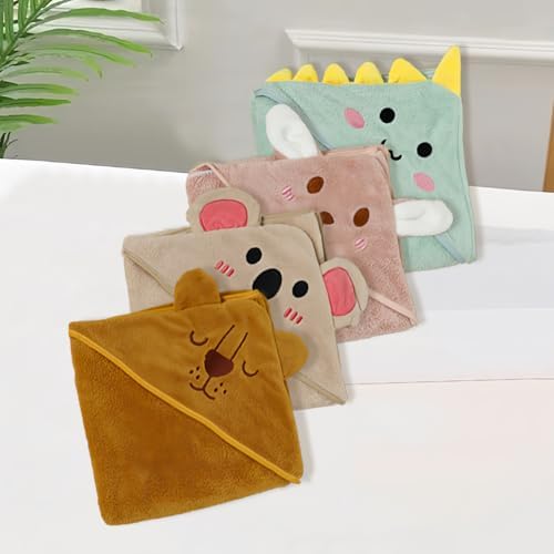 SEVDO 31x31 Baby Bath Towel with Hood