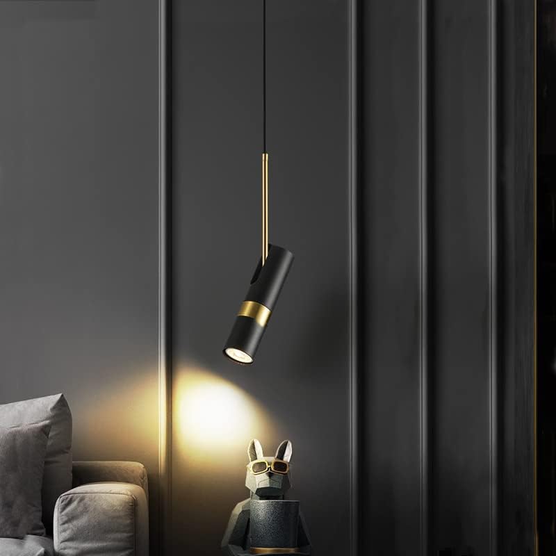 Juno Track Lighting LED Pendant Light 32 Ft Black Iron Adjustable