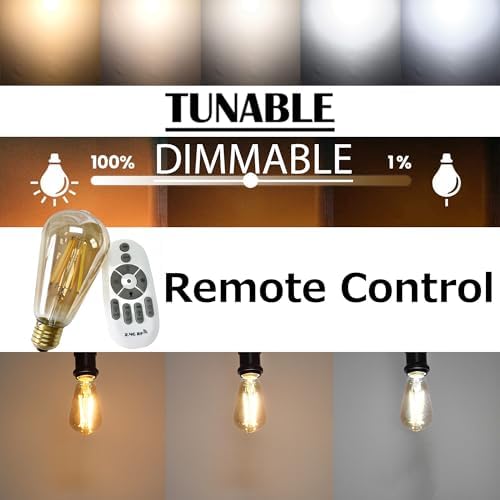 Adjustable Height H Track Pendant Light with Remote Control and Dimmable Bulbs