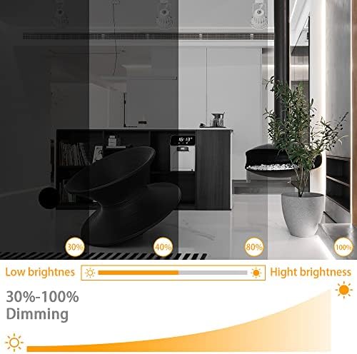 EAGLOD 15W Dimmable LED Track Light Heads - 10Pack