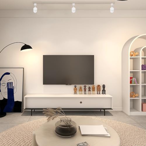 RGB Track Light Heads with Halo Effect and Remote Control 6Pack