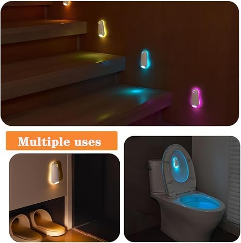 ONXE Motion Sensor Toilet Night Light 2 Pack 1