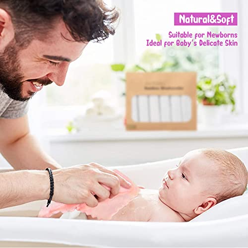 Orighty 24-Pack Baby Washcloths Microfiber Coral Fleece Towels