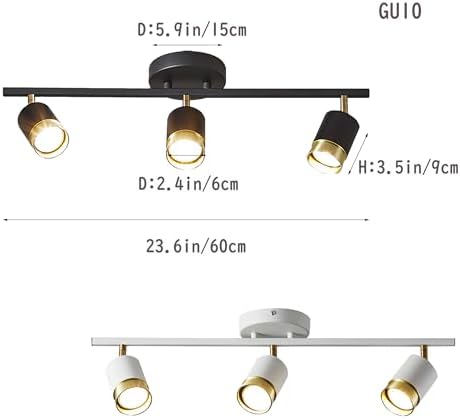 Adjustable Ceiling Spotlight with RGB Remote Control and Timer 1