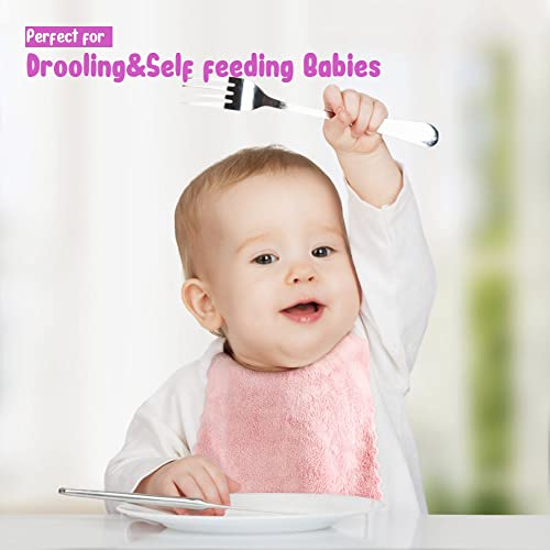 Orighty 24-Pack Baby Washcloths Microfiber Coral Fleece Towels