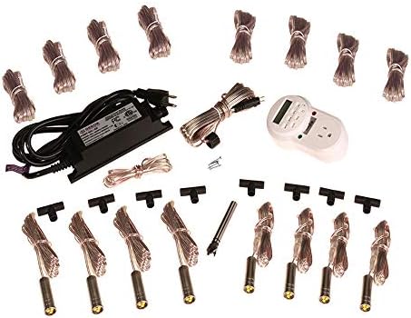 DEKOR Soffit Flood Lights LED Outdoor Security Light Kit