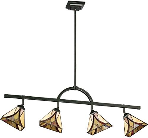 Quoizel Adjustable Track Light Kit 4 Light 400 Watts Valiant Bronze