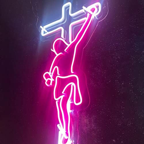 Jesus Cross Neon Sign 26 - Vibrant LED Wall Decor