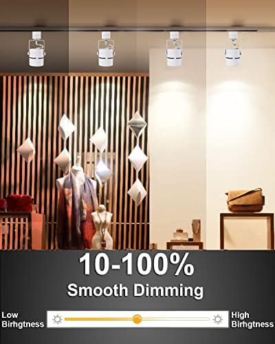 10W LED Track Light Heads 12-Pack Cool White