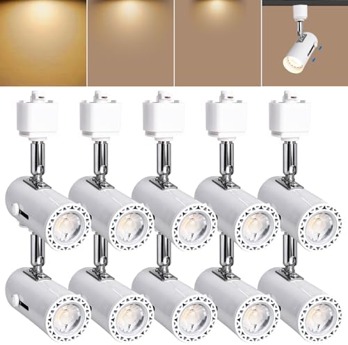 EAGLOD H Track Lighting Heads 10 Pack Dimmable Warm White