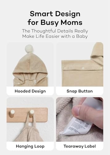 Konny Baby Hooded Towel - Ultra Soft Quick Dry