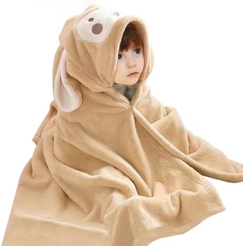 Cute Animal Hooded Baby Towel with Hood 1